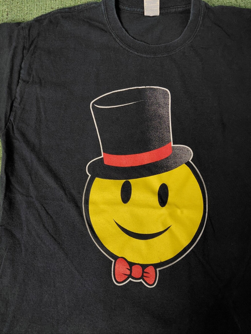 Mr. Henry’s Mercantile Anza California Logo Promo Smiley Face Black T Shirt Sz L - Picture 2 of 6